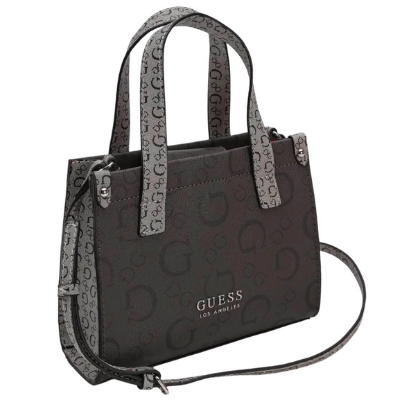 Guess Handbags - GUESS • Oak Park Mini Crossbody Tote Logo Traveler Bag